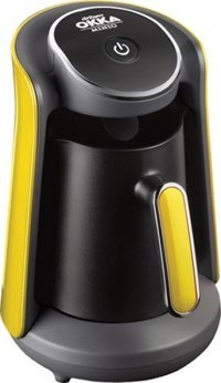 Arzum OKKA Minio OK004 Tek Hazneli 5 Fincan 400 W Sarı Türk Kahvesi Makinesi