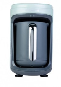 Homend Pottoman Tek Hazneli Otomatik 300 ml Su Hazneli 5 Fincan Közde Kahve Tadında 535 W Mint-Krom Türk Kahvesi Makinesi