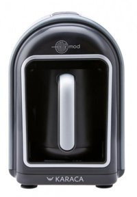 Karaca Hatır Mod Tek Hazneli Otomatik 300 ml Su Hazneli 5 Fincan Közde Kahve Tadında Sütlü Kahve Yapan Akıllı 535 W Antrasit Türk Kahvesi Makinesi