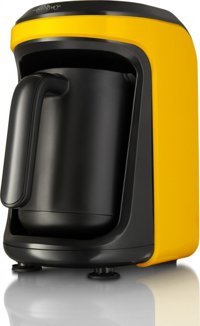 Karaca Hatır Hüp Tek Hazneli Otomatik 300 ml Su Hazneli 5 Fincan Akıllı 535 W Sarı Türk Kahvesi Makinesi