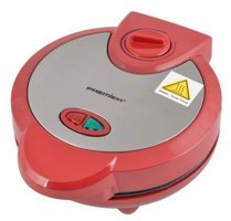Premier PWM 215 Çiçek Tekli Tek Yönlü 1200 W Kırmızı Waffle Makinesi