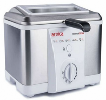 Arnica Universal ZG 26A AA172R 2 lt Tek Hazneli Yağlı Fritöz Gri