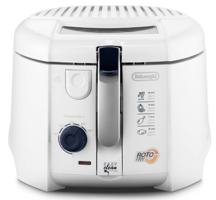 DeLonghi F28311.W1 RotoFry Tek Hazneli Yağlı Fritöz Beyaz