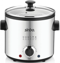 Sinbo SDF 3832 1.5 lt Tek Hazneli Yağlı Fritöz Gri