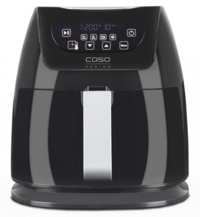 Caso AF 250 Airfryer 3 lt Tek Hazneli Izgara Yapan Led Ekranlı Yağsız Sıcak Hava Fritözü Siyah