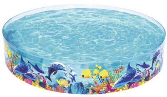 Bestway 55030 183 x 183 cm Yuvarlak Şişme Havuz