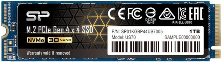 Silicon Power US70 SP01KGBP44US7005 M2 1 TB m2 2280 SSD