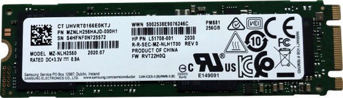 Samsung MZ-NLH2560 MZNLH256HAJD M2 256 GB m2 2280 SSD