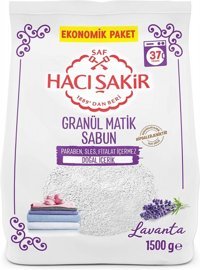 Hacı Şakir Granül 1500 gr Toz Çamaşır Deterjan