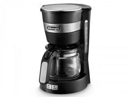 DeLonghi ICM 14011 Filtreli Karaf 650 ml Hazne Kapasiteli 5 Fincan 600 W Siyah Filtre Kahve Makinesi