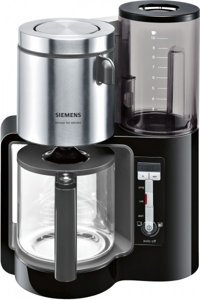 Siemens TC86303 Filtreli Karaf 1250 ml Hazne Kapasiteli 15 Fincan 1160 W Siyah Filtre Kahve Makinesi