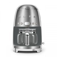 Smeg DCF02 Zaman Ayarlı Filtreli Karaf 1400 ml Hazne Kapasiteli Akıllı 1050 W İnox Filtre Kahve Makinesi