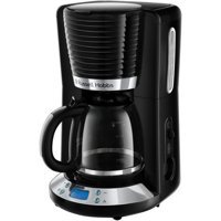 Russell Hobbs Inspire 24391-56 (Siyah) Zaman Ayarlı Filtreli Karaf 1250 ml Hazne Kapasiteli 15 Fincan Akıllı 1100 W Siyah Filtre Kahve Makinesi