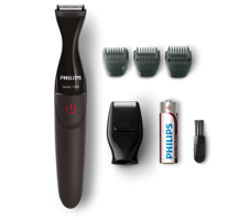 Philips MG1100/16 Sakal Yüz 3 Başlıklı Sinekkaydı Islak Kablosuz Tıraş Makinesi