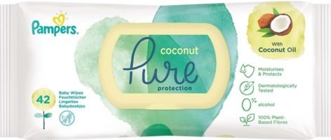 Prima Pure Coconut Antibakteriyel 42 Yaprak Islak Mendil