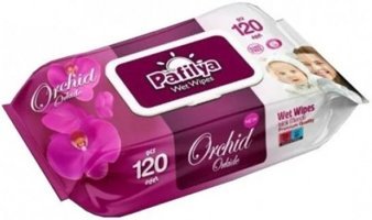 Pafilya Orkide Kokulu Antibakteriyel 120 Yaprak Islak Mendil