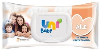 Uni Baby Aile Antibakteriyel 52 Yaprak Islak Mendil