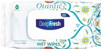 Deep Fresh Otantik Çini Antibakteriyel 120 Yaprak Islak Mendil