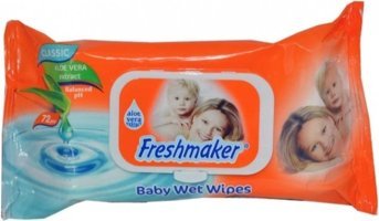 Freshmaker Aloe Vera Özlü Antibakteriyel 72 Yaprak Islak Mendil