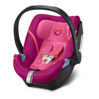 Cybex Aton 5 Emniyet Kemeri Sürüş Yönü Oto Koltuğu Pembe