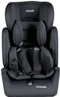 Comsafe CS-3 Emniyet Kemeri 15-36 kg Yatabilen Yükseklik Ayarlı Sürüş Yönü Oto Koltuğu Siyah