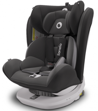 Lionelo Bastiaan Isofix 360 Derece Dönen Yatabilen Yükseklik Ayarlı Sürüş Yönü Oto Koltuğu Siyah