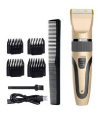 Nikula Star RDL-2075 Saç Sakal ve Ense 4 Başlıklı Çok Amaçlı Kablosuz Gold Tıraş Makinesi