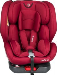Coolbaby Dafiti Isofix 360 Derece Dönen Yatabilen Yükseklik Ayarlı Sürüş Yönü Oto Koltuğu Kırmızı