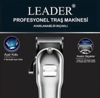 Leader LT-60 Sakal Vücut ve Ense 4 Başlıklı Çok Amaçlı Kablosuz Tıraş Makinesi