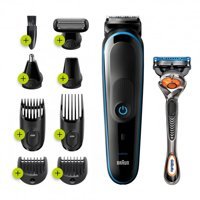Braun MGK 5280 Saç Sakal Vücut Ense Kulak ve Burun 4 Başlıklı Çok Amaçlı Kablosuz Tıraş Makinesi