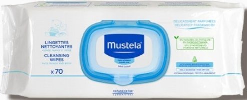 Mustela Normal Ciltler Cleansing Wipes Antibakteriyel 70 Yaprak Islak Mendil