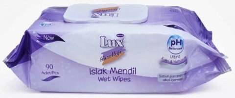 Lux Lavanta Kokulu Antibakteriyel 90 Yaprak Islak Mendil