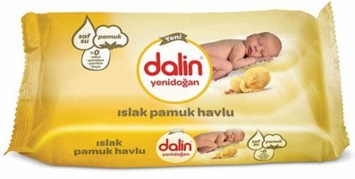 Dalin Yenidoğan Antibakteriyel 40 Yaprak Islak Mendil