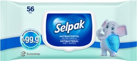 Selpak Antibakteriyel Antibakteriyel 56 Yaprak Islak Mendil