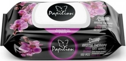 Papilion Aroma Terapi Antibakteriyel 100 Yaprak Islak Mendil