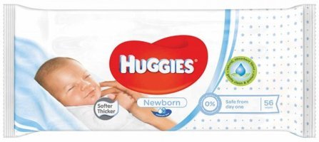 Huggies Yenidoğan Antibakteriyel 56 Yaprak Islak Mendil