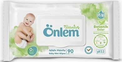 Önlem Botanika Zeytinyağlı Antibakteriyel 90 Yaprak Islak Mendil