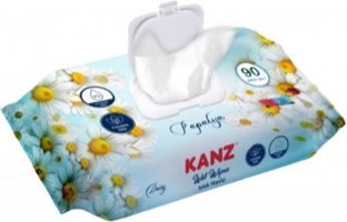 Kanz Papatya Antibakteriyel 90 Yaprak Islak Mendil