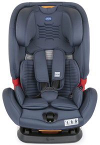 Chicco Akita Fix Air Emniyet Kemeri-Isofix 15-36 kg Yatabilen Yükseklik Ayarlı Sürüş Yönü Oto Koltuğu Gri