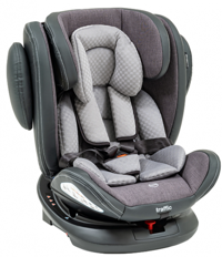 Baby2Go Traffic Emniyet Kemeri-Isofix 9-36 kg Yatabilen Yükseklik Ayarlı Sürüş Yönü Oto Koltuğu Gri