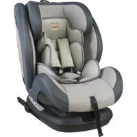 Lorelli Corsica Isofix 360 Derece Dönen Yatabilen Yükseklik Ayarlı Sürüş Yönü Oto Koltuğu Gri