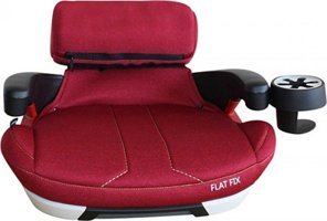 Kraft Flat Fix Booster Isofix Sürüş Yönü Oto Koltuğu Kırmızı