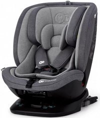 Kinderkraft Xpedition Isofix 360 Derece Dönen Yatabilen Yükseklik Ayarlı Sürüş Yönü Oto Koltuğu Gri