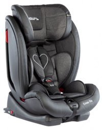 Kraft Cross Fix Emniyet Kemeri-Isofix Sürüş Yönü Oto Koltuğu Siyah