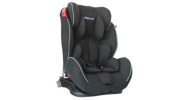 Baby Casper Tecno İtalian Isofix 9-36 kg Yükseklik Ayarlı Sürüş Yönü Oto Koltuğu Siyah