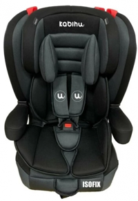 Kabihu KBH-305 Emniyet Kemeri-Isofix Sürüş Yönü Oto Koltuğu Siyah