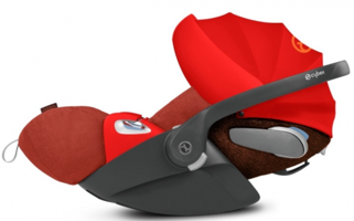 Cybex Cloud Z Emniyet Kemeri-Isofix Sürüş Yönü Oto Koltuğu Kırmızı