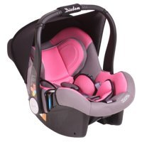Kraft Diadem Emniyet Kemeri 0-13 kg Yükseklik Ayarlı Sürüş Yönü Tersi Oto Koltuğu Pembe