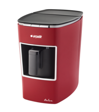 Arçelik K 3400 Tek Hazneli Otomatik 1100 ml Su Hazneli 3 Fincan Akıllı 670 W Kırmızı Türk Kahvesi Makinesi