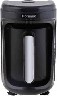 Homend Pottoman Tek Hazneli Otomatik 300 ml Su Hazneli 5 Fincan Közde Kahve Tadında 535 W Lacivert-Gri Türk Kahvesi Makinesi